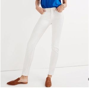 Madewell white jeans